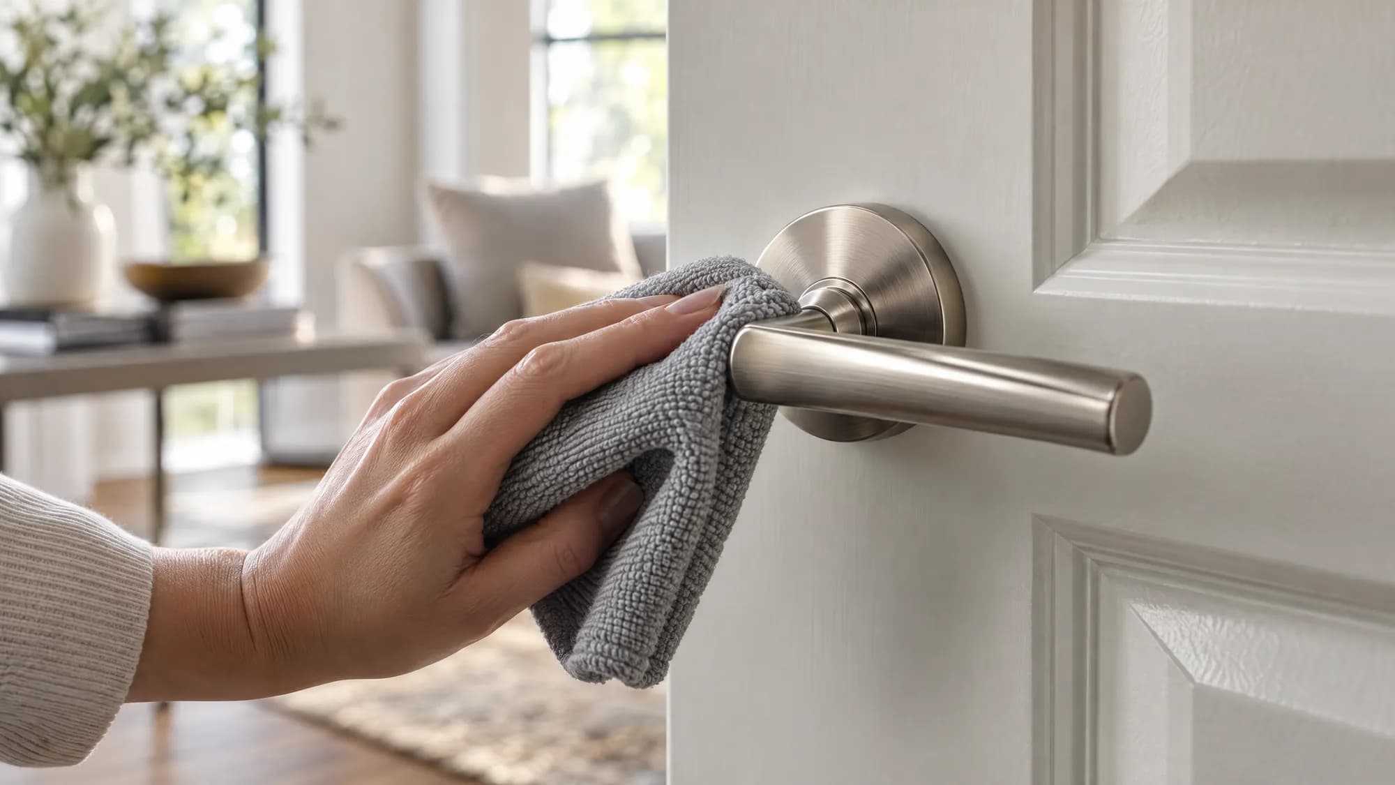 How to Clean Door Hardware Without Damaging the Finish