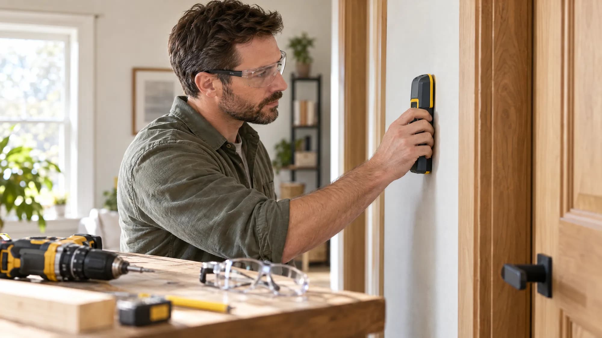 Before You Drill for Door Hardware: Check for Hidden Services